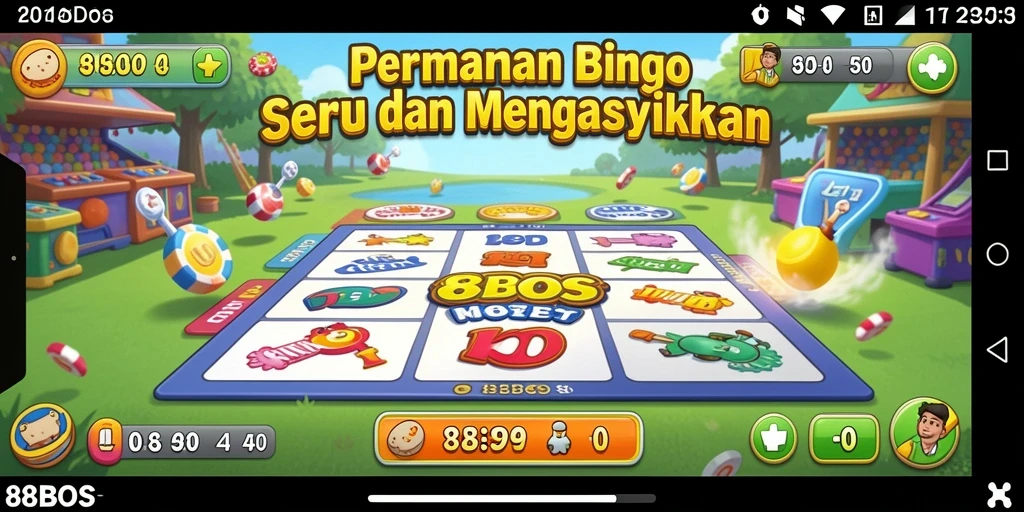 Tampilan gameplay menarik dari 88BOS dengan suasana Bingo yang seru.