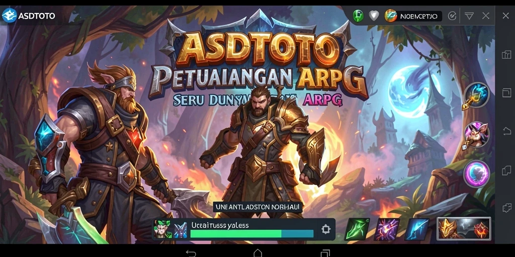 Screenshot gameplay ASDTOTO yang menunjukkan aksi pertarungan seru.