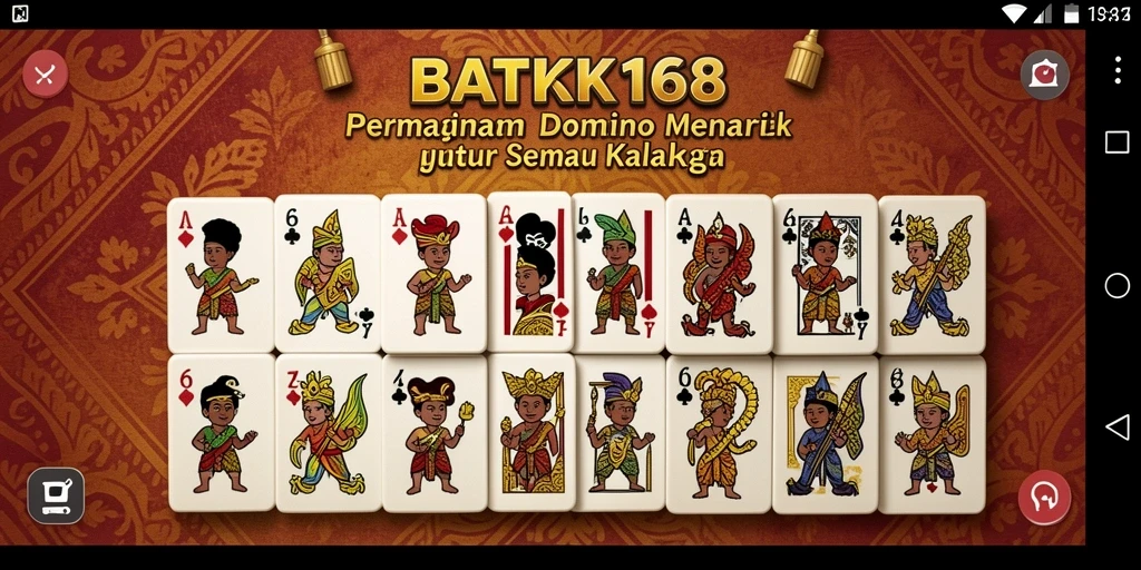 Screenshot gameplay BATIK168 menampilkan momen seru bermain Domino.
