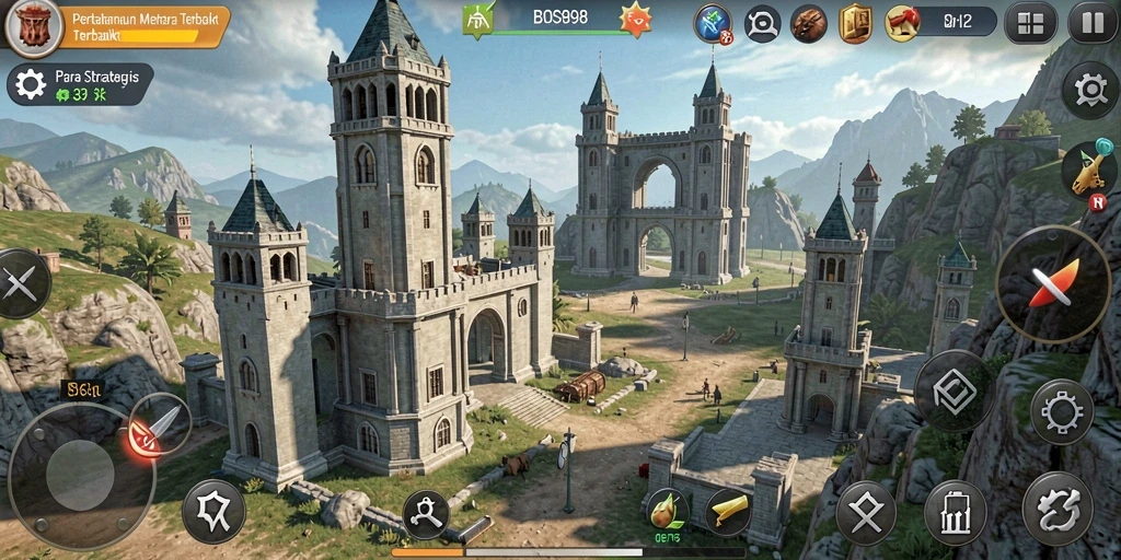 Gameplay seru BOS898 dalam genre Tower Defense yang menantang.