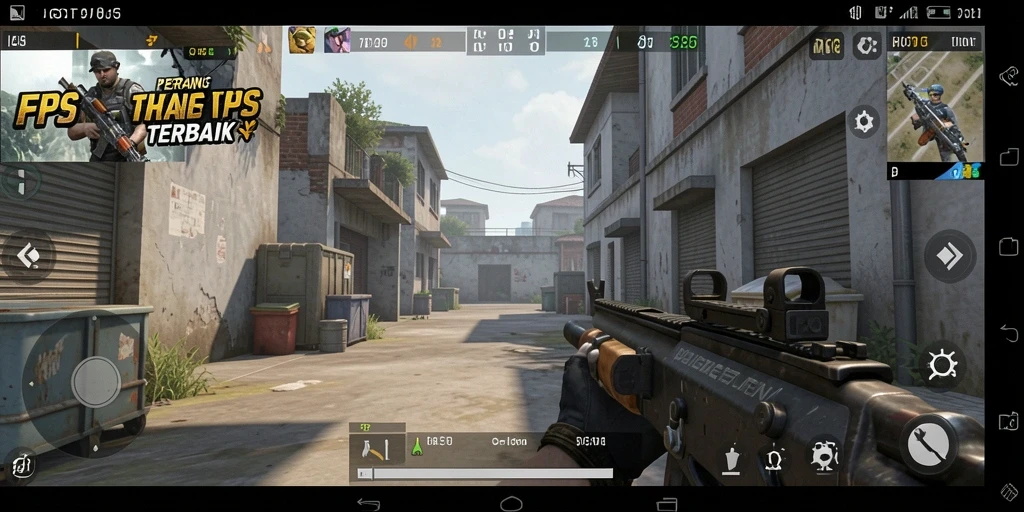 Tampilan gameplay HOT985 dengan aksi tembak-menembak yang seru.