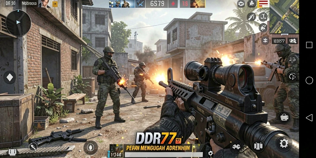 Gameplay seru IDR77 dengan aksi tembak-menembak yang menegangkan.