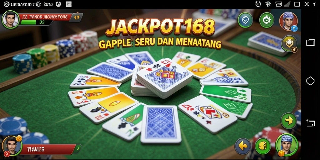 Tampilan gameplay seru dan interaktif di JACKPOT168.
