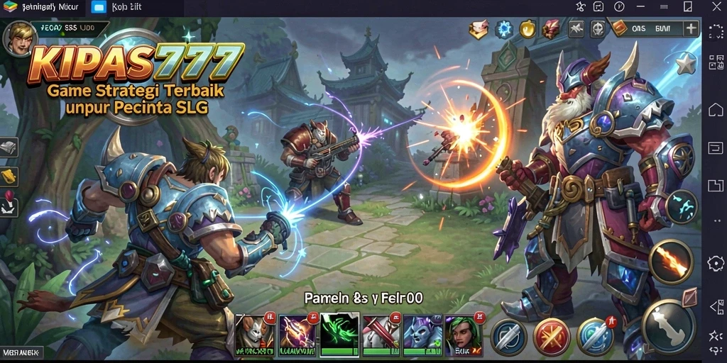 Tampilan gameplay KIPAS777 yang seru dan menantang.