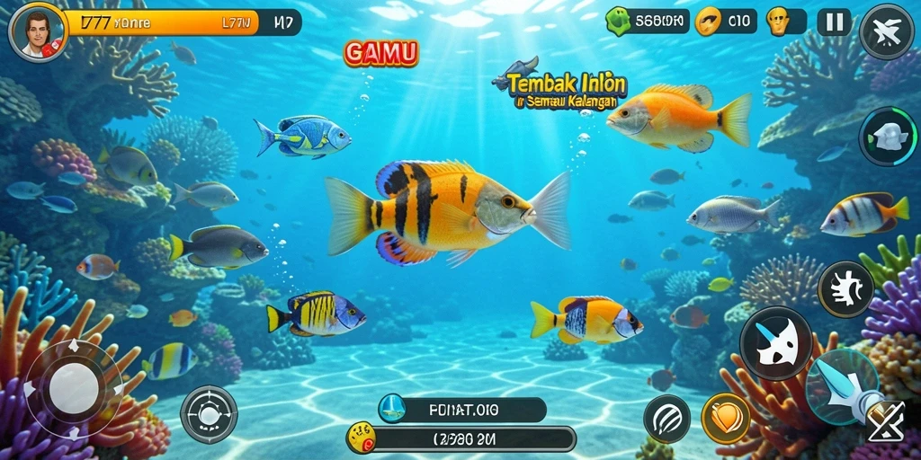 Gameplay seru menangkap ikan di L777 dengan grafis memukau.