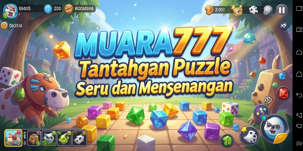 Gameplay MUARA777 yang menampilkan berbagai puzzle yang menantang.