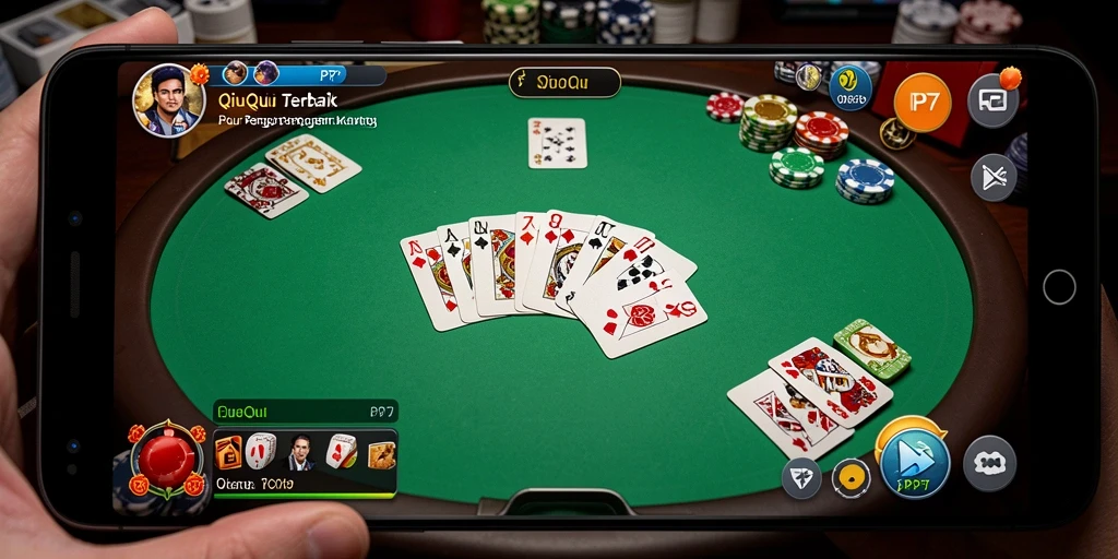 Tampilan gameplay menarik dari PP7 dalam aksi QiuQiu.