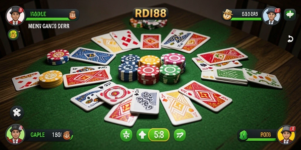 Tampilan gameplay RDI88 yang menarik dan dinamis.