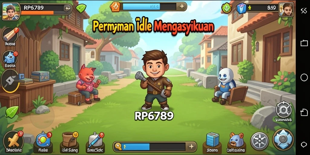 Tangkapan layar menunjukkan gameplay santai dan menarik dari RP6789.