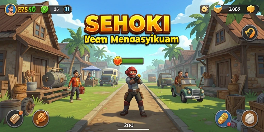 Tampilan gameplay <strong>SEHOKI</strong> yang mengasyikkan dan penuh warna.