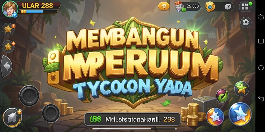 Tampilan gameplay ULAR288 yang menarik dalam membangun imperium Tycoon.