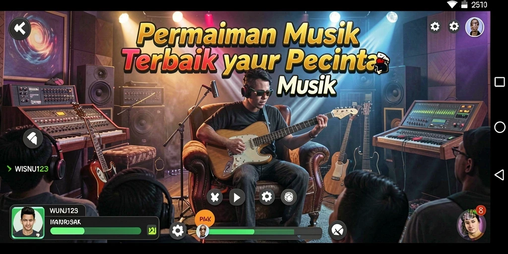 Tampilan gameplay WISNU123 yang menarik dan interaktif.